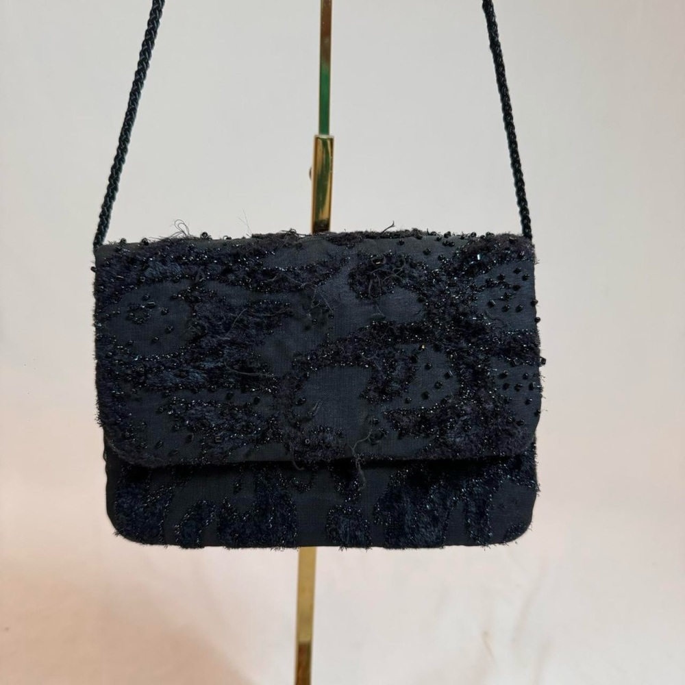 black vintage shoulder bag - Picture 4 of 7